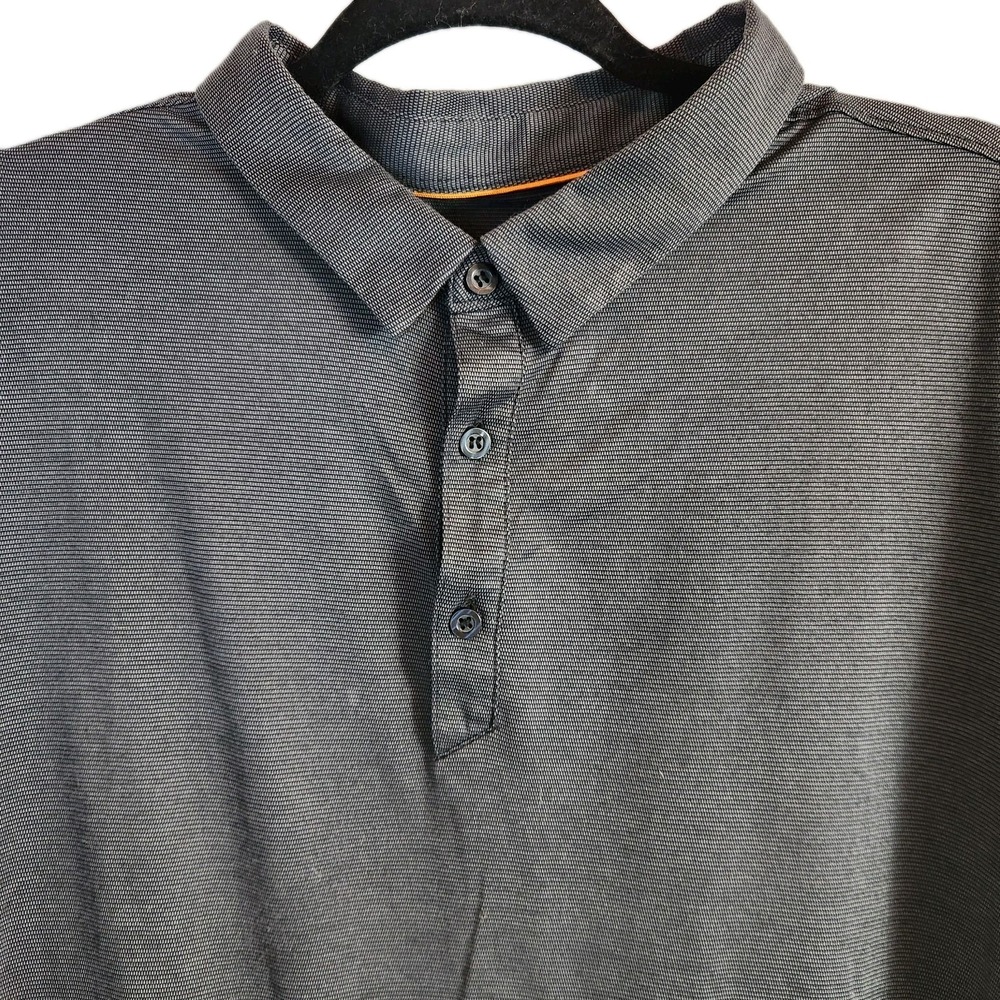 Modern Ambition‎ Men's Golf Polo Shirt Sz 2XL Gray Stretch Moisture Wicking XXL